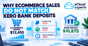 ecommerce Xero reconciliation