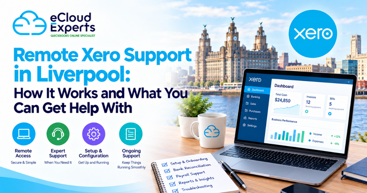 remote Xero support Liverpool