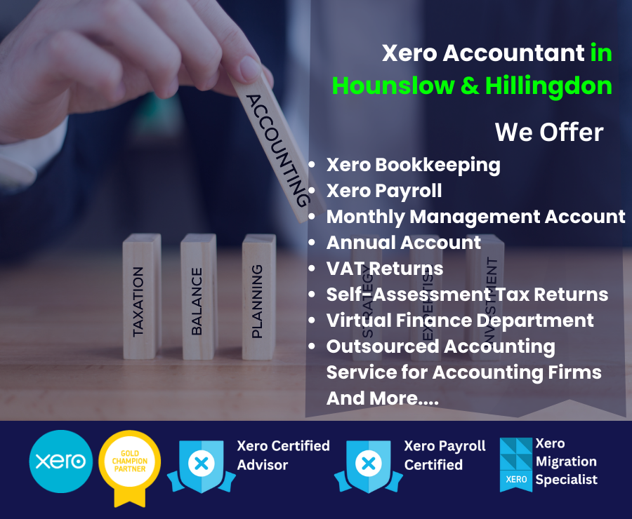 Xero Accountant in Epsom,Weybridge & Working