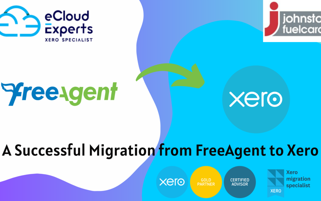 Successful FreeAgent to Xero Migration for Johnston Fuelcards Ltd with eCloud Experts