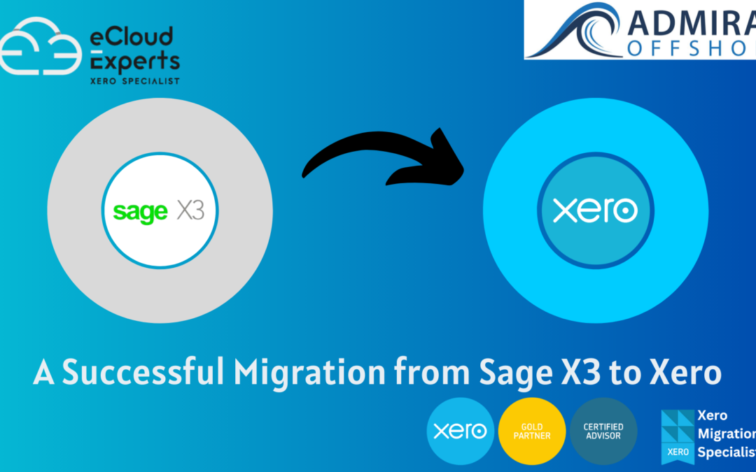 Seamless Transition from Sage X3 to Xero for Admiral Operations Ltd and Admiral Offshore Ltd