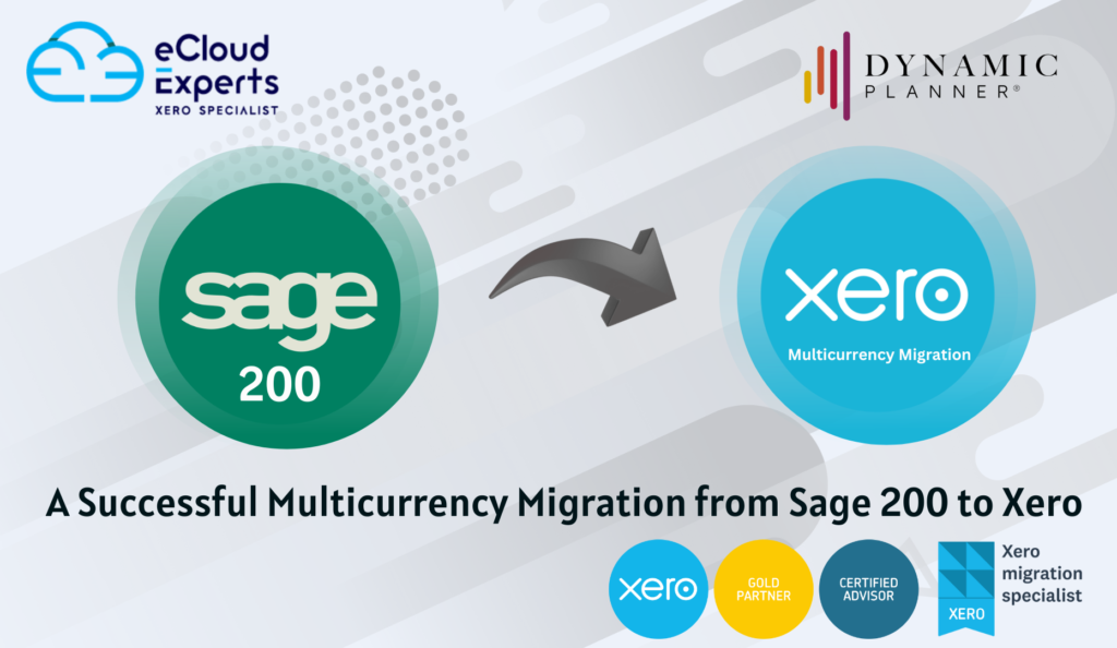 Dynamic Planner’s Seamless Sage 200 to Xero Multicurrency Migration with eCloud Experts