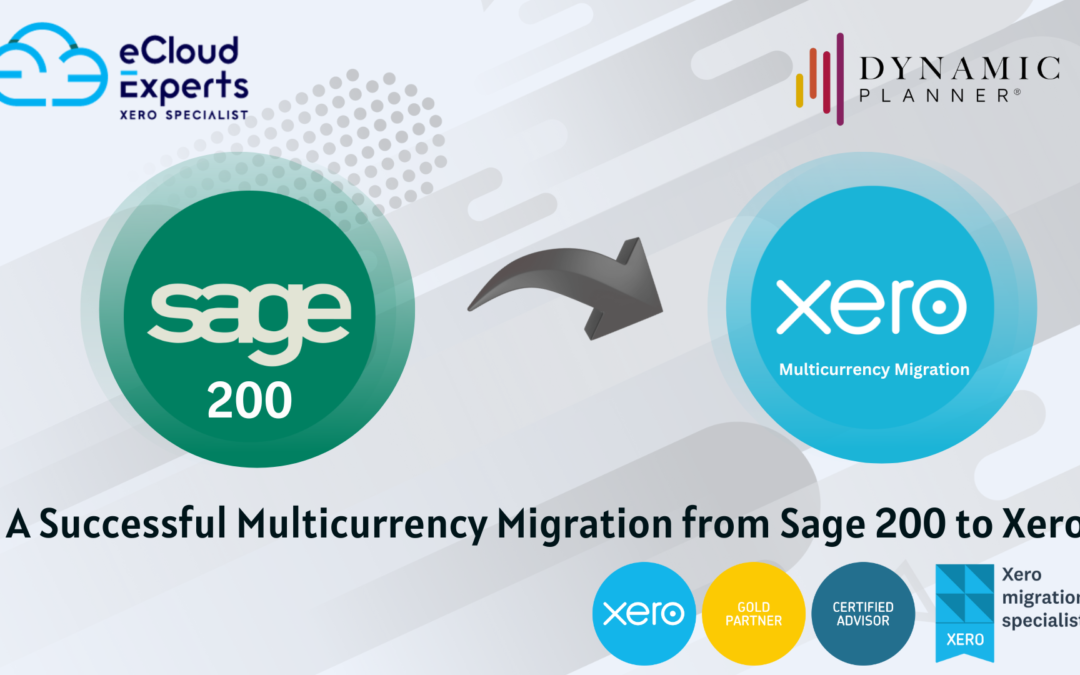 Dynamic Planner’s Seamless Sage 200 to Xero Multicurrency Migration with eCloud Experts