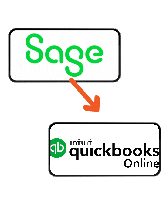 Sage Business Cloud to QuickBooks Online Conversion Services​