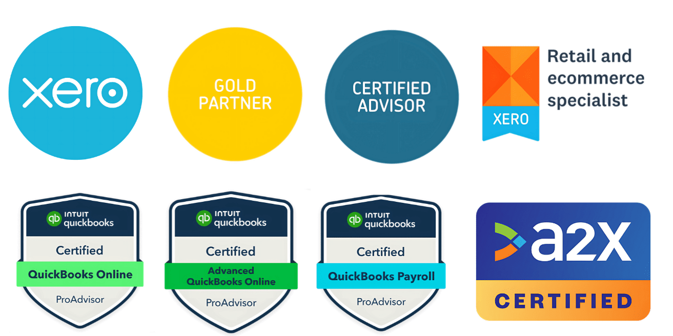 Xero QBO and A2x Certified