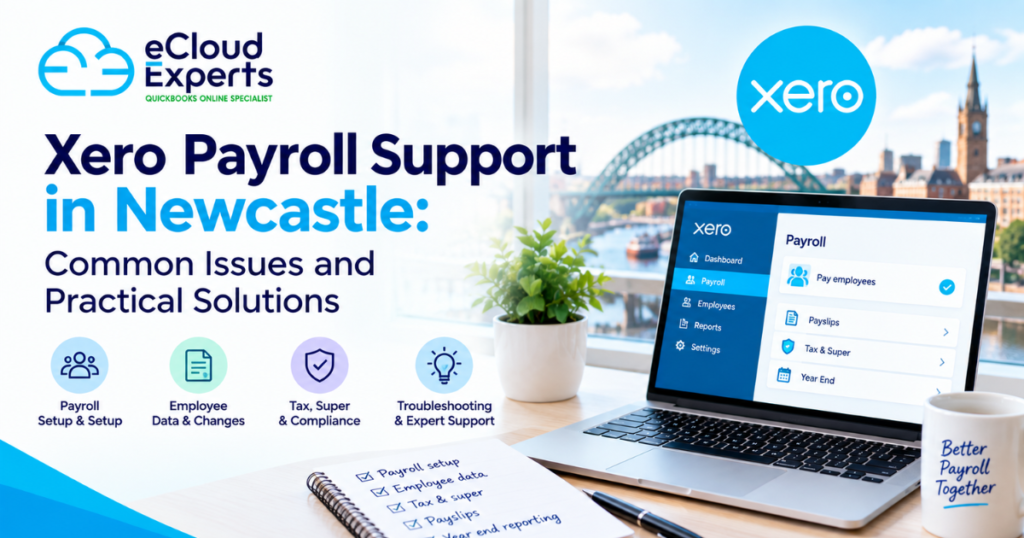 Xero payroll support Newcastle