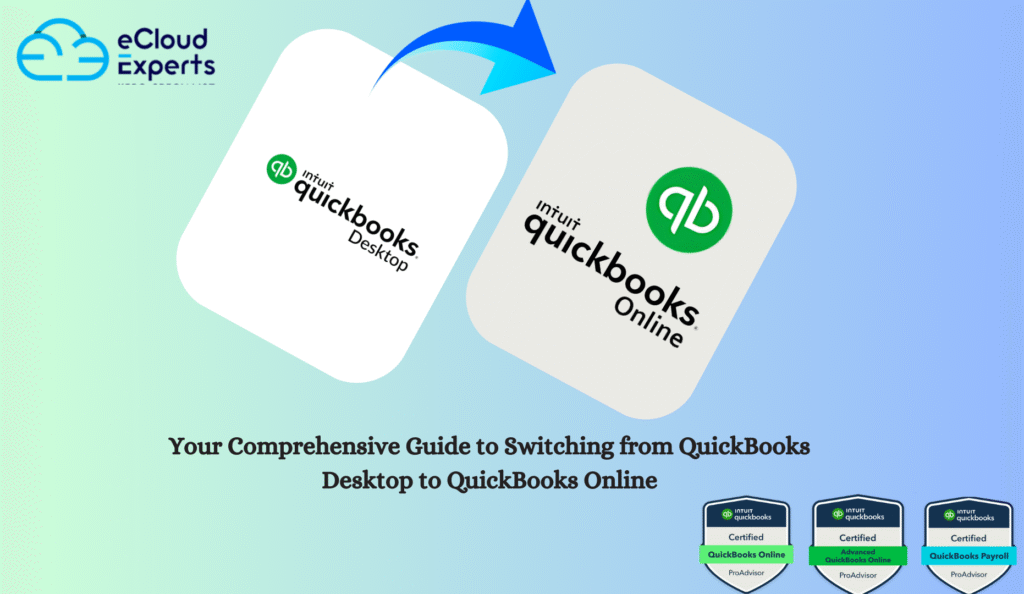 Switching from QuickBooks Desktop to QuickBooks Online