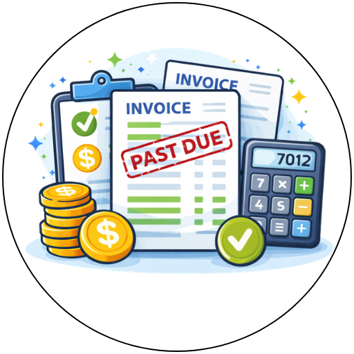 Accounts receivable invoices