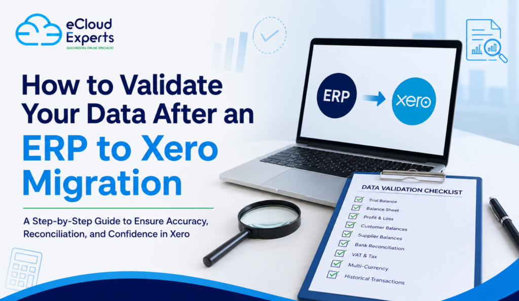 ERP to Xero data validation