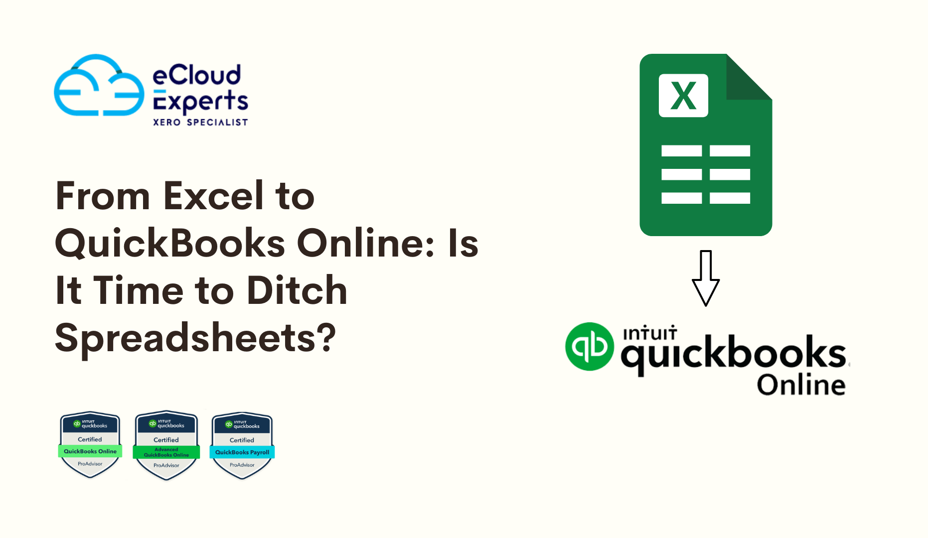 From Excel to QuickBooks Online Is It Time to Ditch Spreadsheets