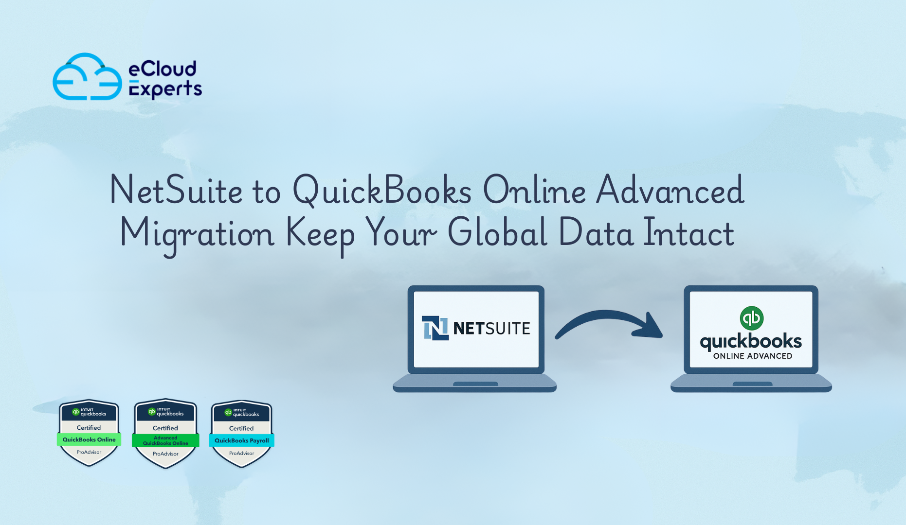 NetSuite to QuickBooks Online Advanced Migration Keep Your Global Data Intact NetSuite to QuickBooks Online Advanced Migration Keep Your Global Data Intact