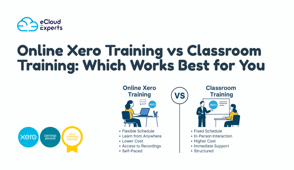 Online Xero Training vs Classroom Training Which Works Best for You