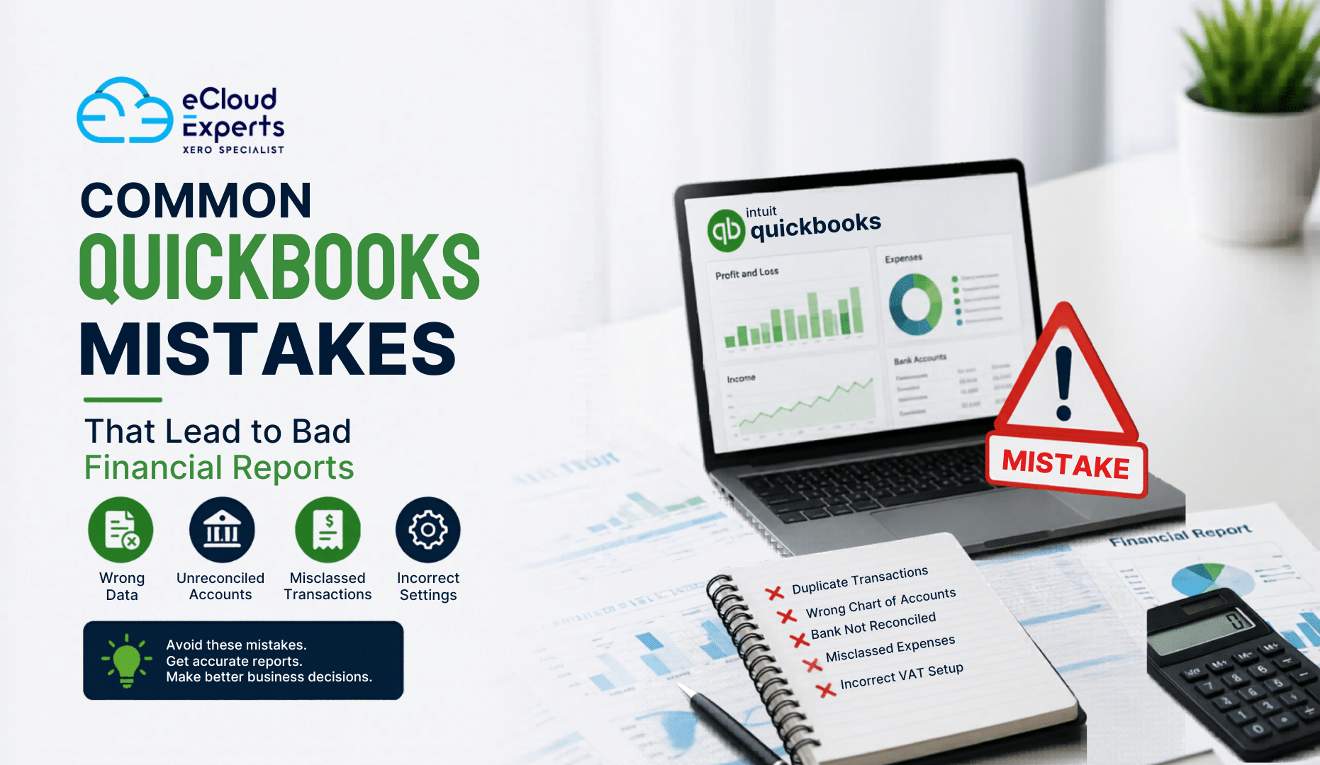 QuickBooks mistakes
