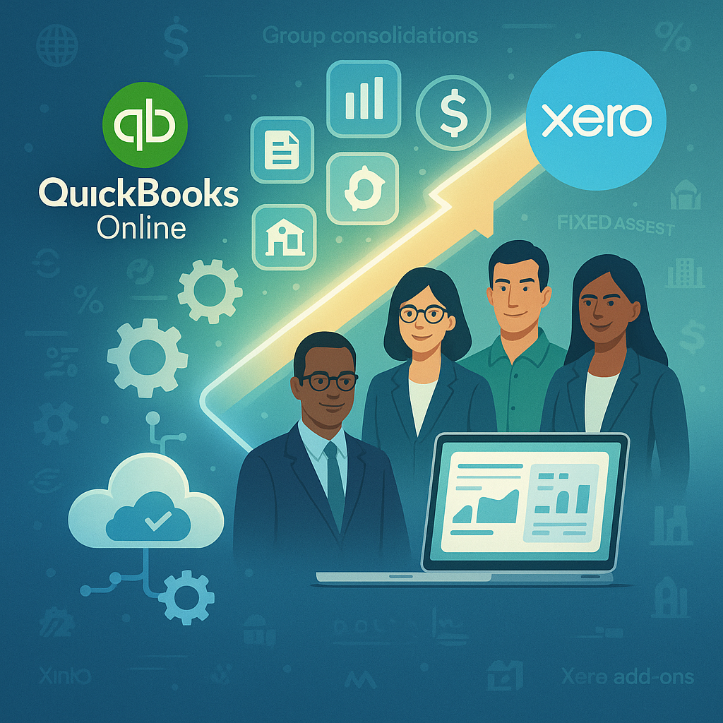 QuickBooks Online to Xero Migration with eCloud Experts