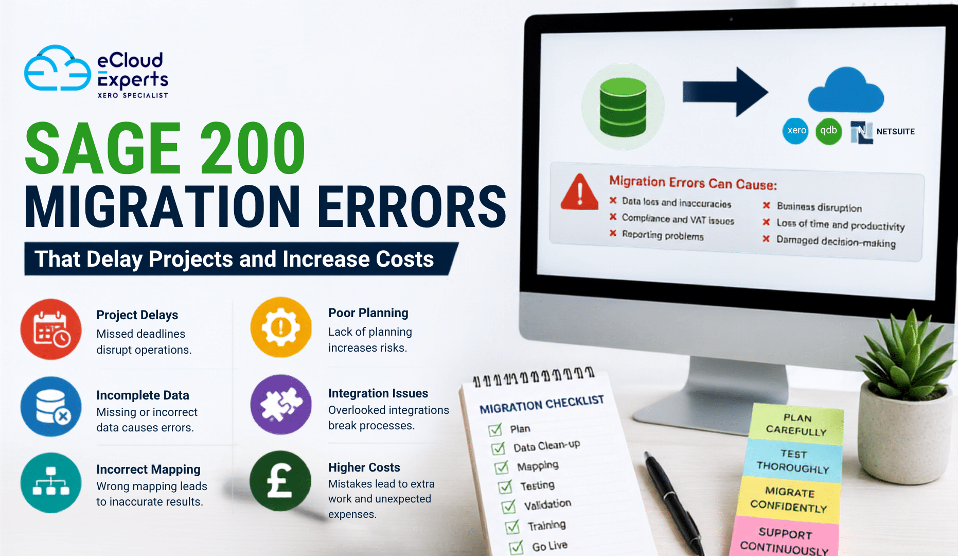 Sage 200 migration errors