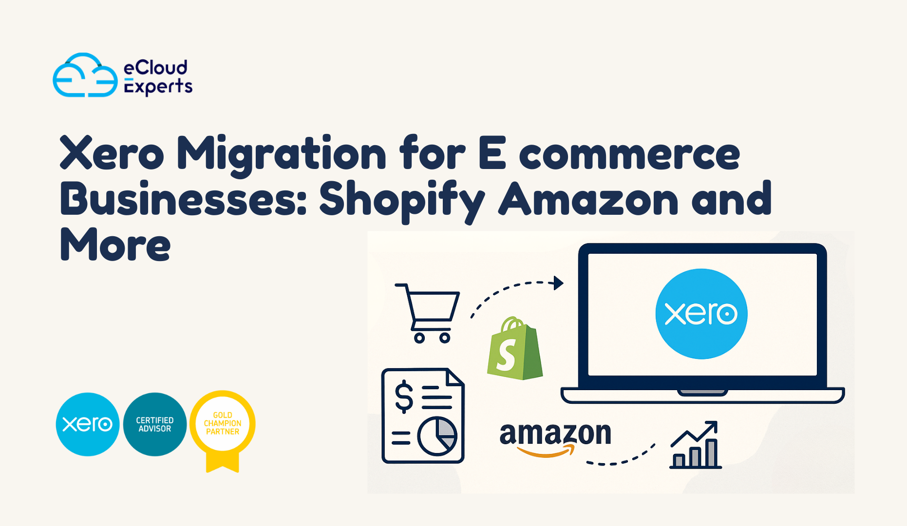Xero Migration for E commerce Businesses: Shopify Amazon and More